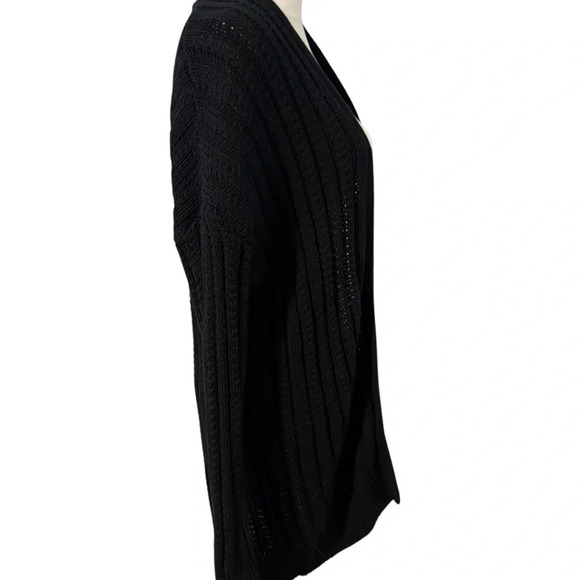 GAP Black Open-Front Women's Sweater | Good Used Condition - Picture 6 of 9